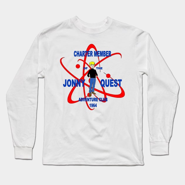 Jonny Quest Adventure Club 1964 Long Sleeve T-Shirt by drquest